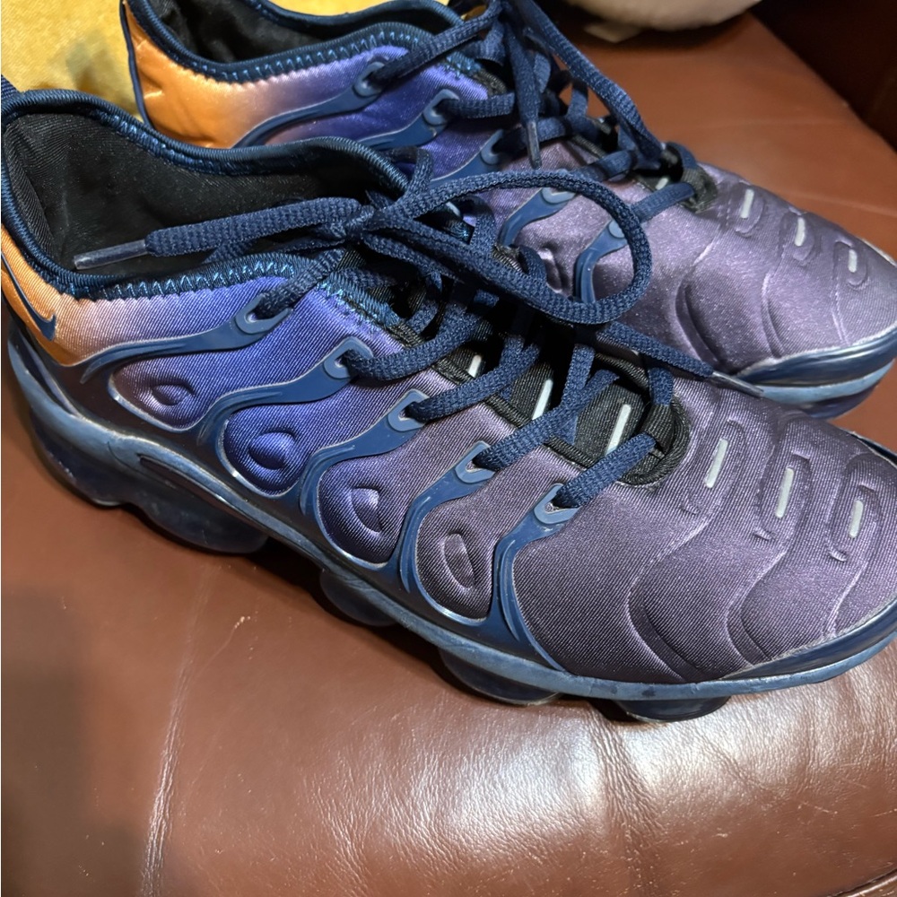 Nike Kids Purple and Blue Sneakers
